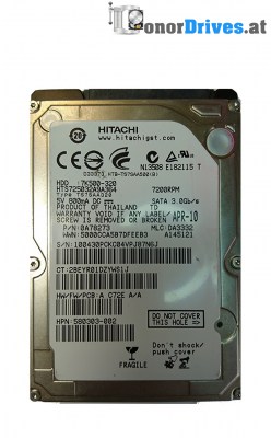 Hitachi - HTS541680J9SA00- SATA - 80 GB - PCB 220 0A28613 01 Rev.